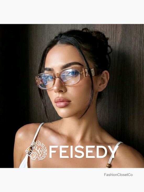 Blue Light Blocking Reading Glasses with Retro Rectangular Plastic Frame main image 6